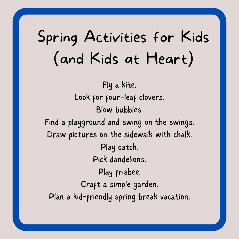  Spring Activities